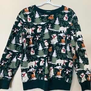 Christmas sweatshirt EUC